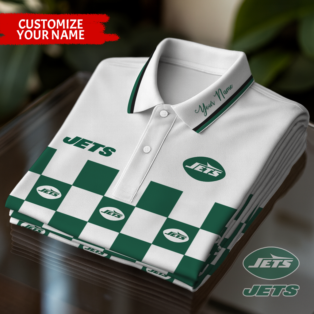 NYJ NFL V6 Polo Shirt DDT NTL