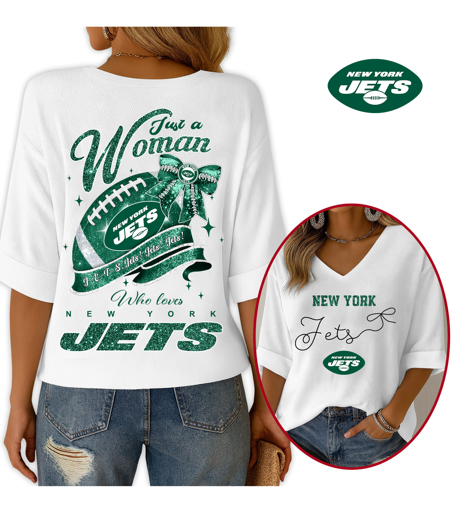 NYJ x NFL Long Sleeve Shirt DATND THUONGNH