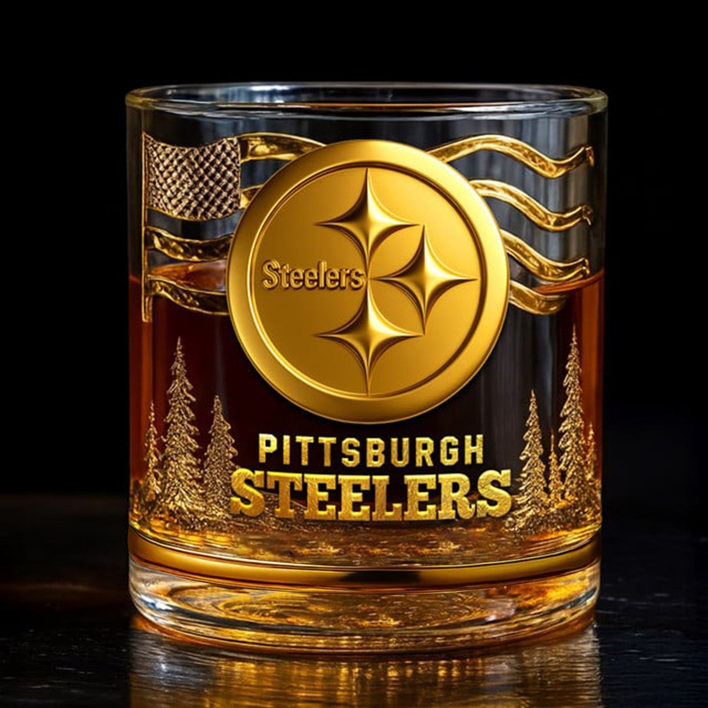 PBS x NFL PRENIUM WHISKEY GLASS NDT NHM V2