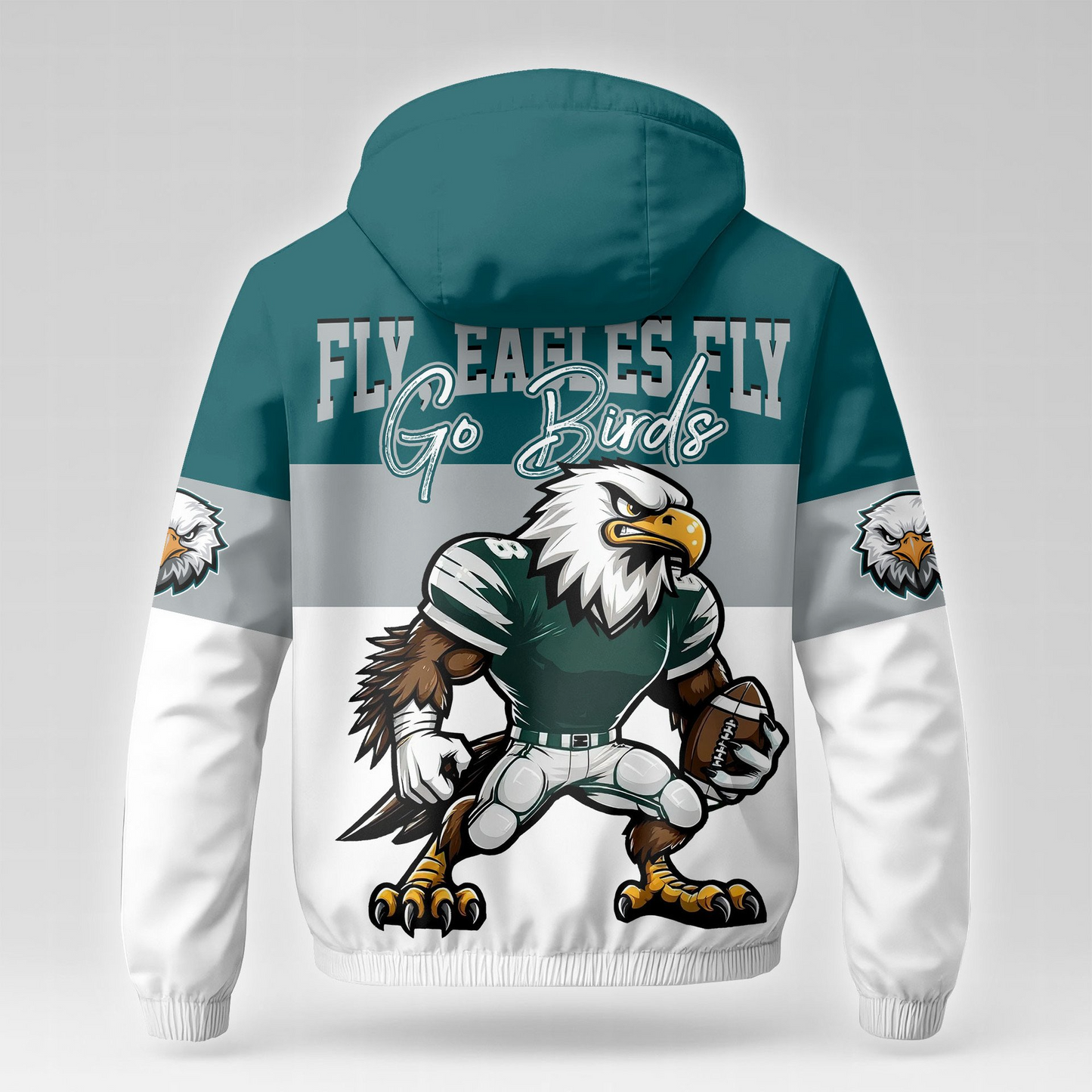 PE Premium NFL Fan Pride Windbreaker Jacket DDT NTL