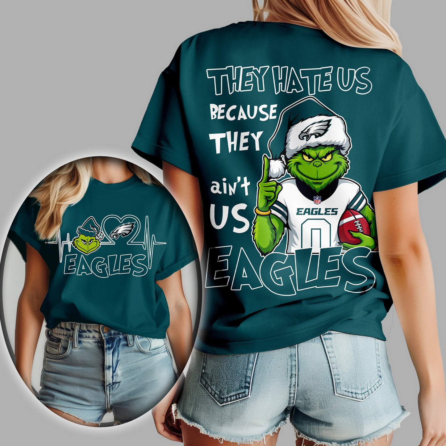 PE Premium NFL They Hate Us Woman Shirt DDT CTND