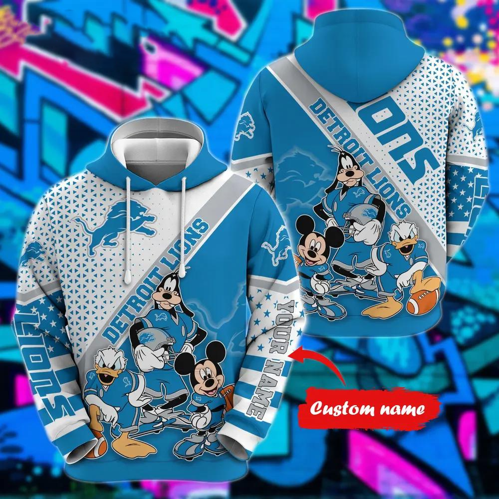 Personalized DL x NFL Character Cartoon Movie Unisex Hoodie DDT CTND