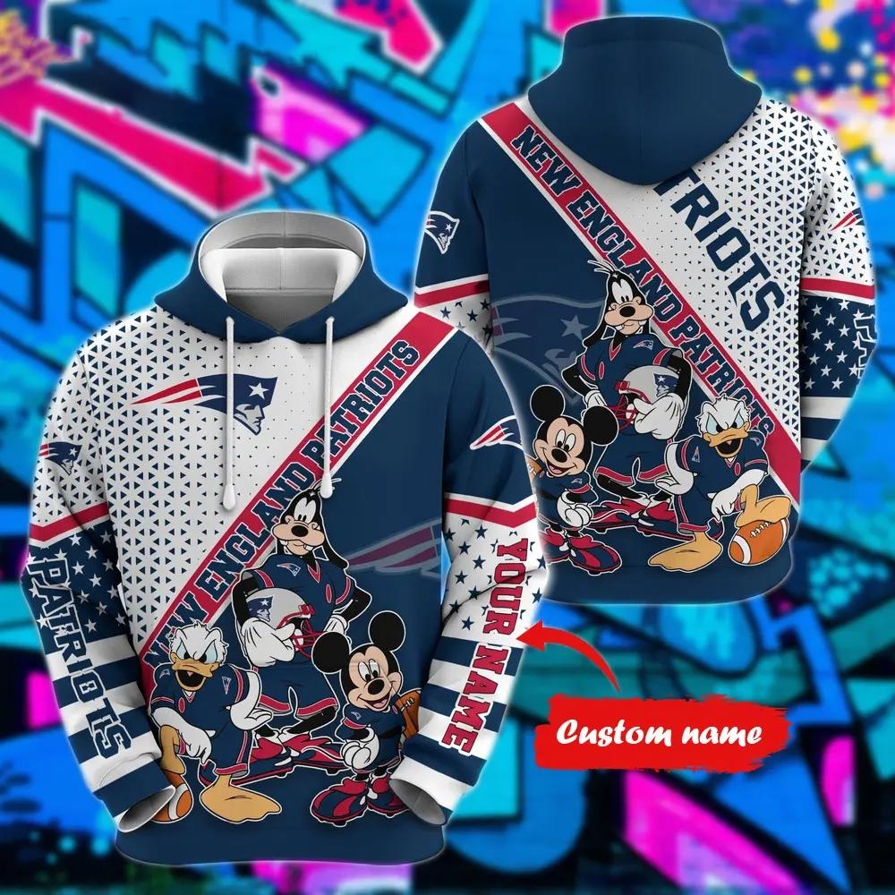 Personalized NEP x NFL Character Cartoon Movie Unisex Hoodie DDT CTND