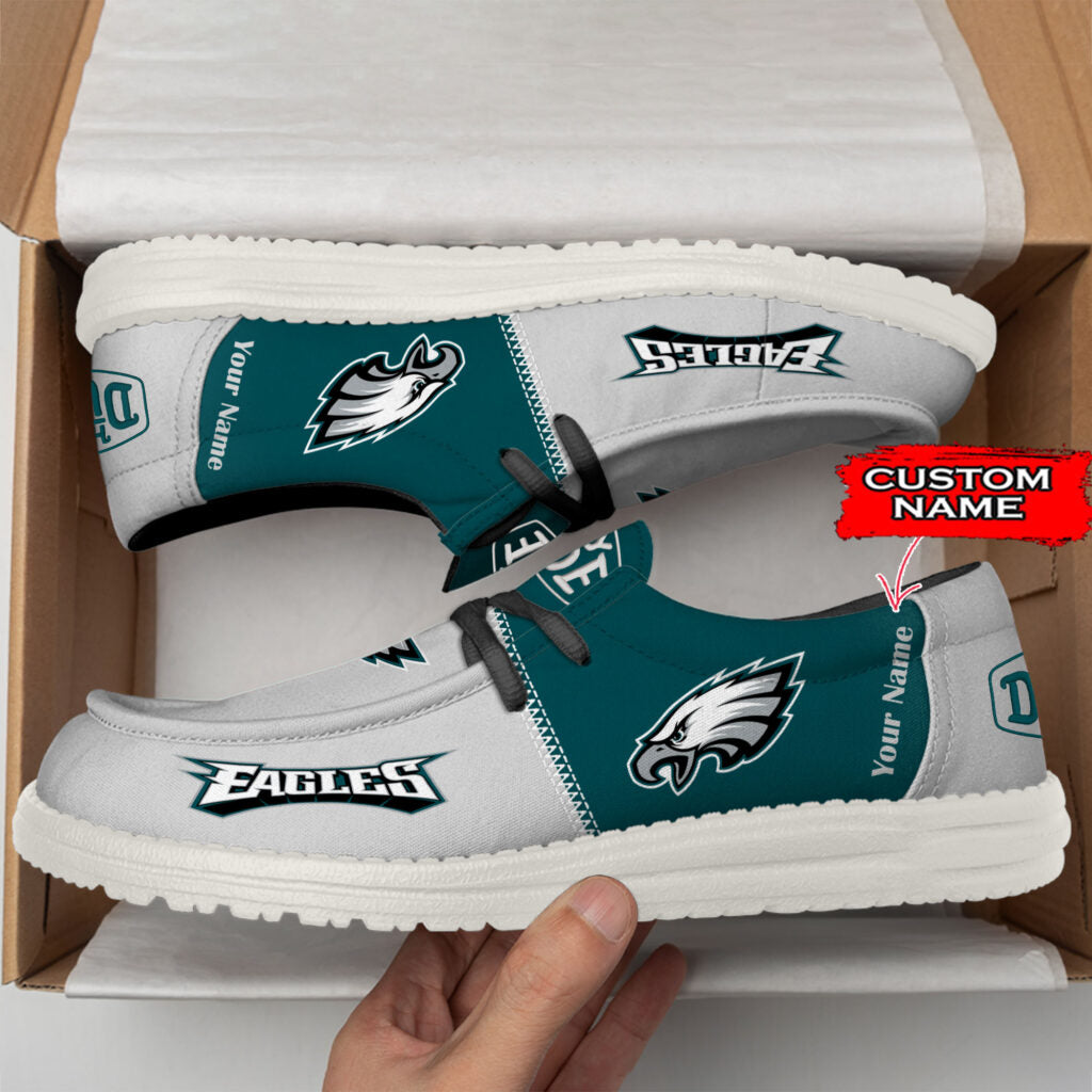 PHI Personalized NFL Hey Dude Shoes DatND ThuongNH