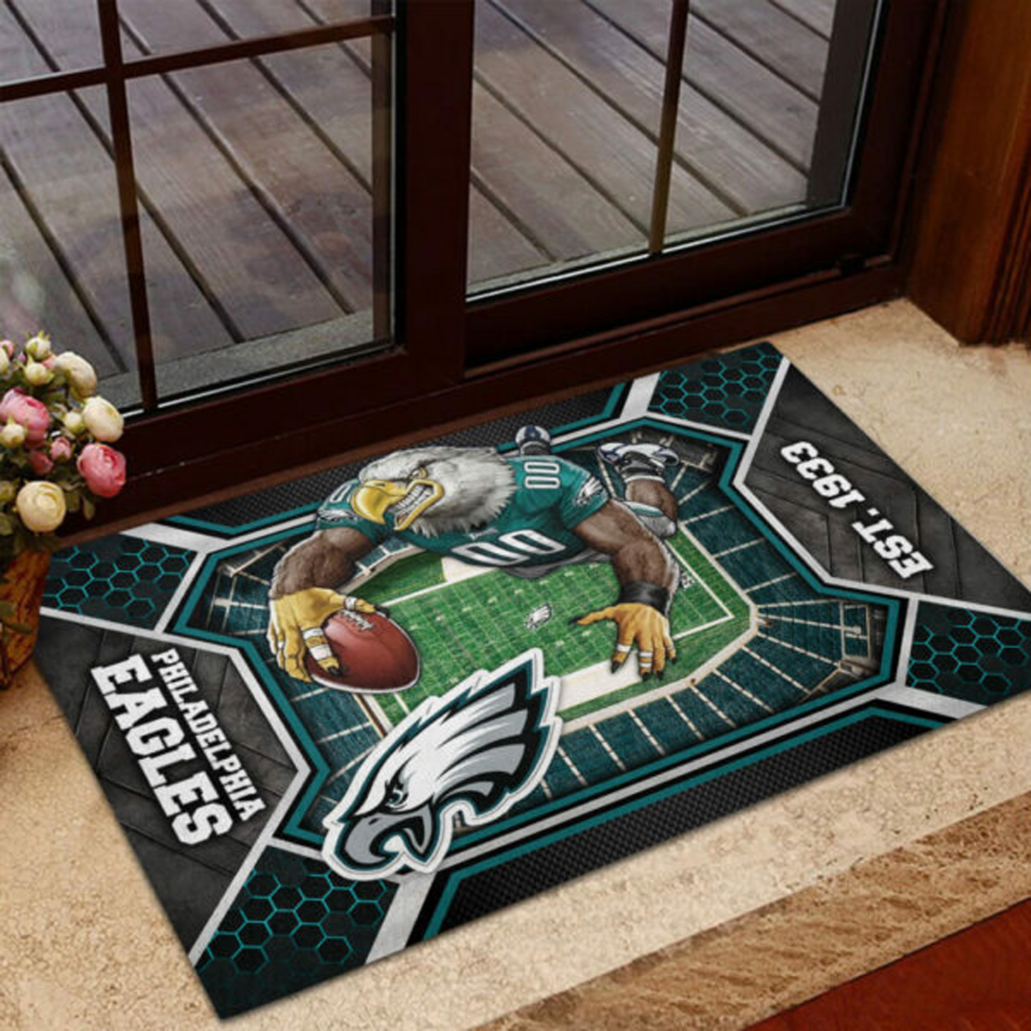 PHI x NFL Custom Doormat DATND TANTD