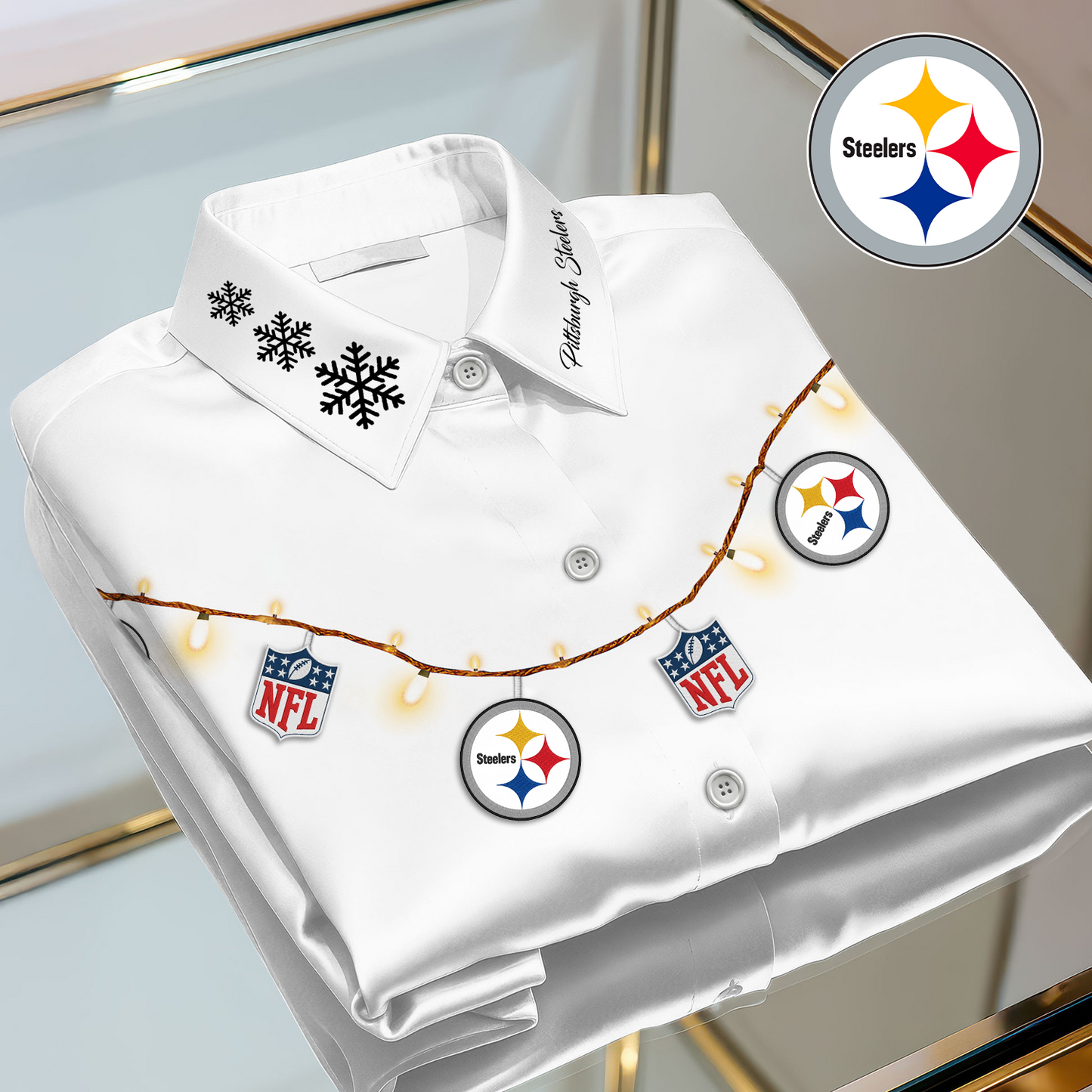 PIT X Premium NFL Christmas Long Sleeve Casual Shirt V1 NAK NHT
