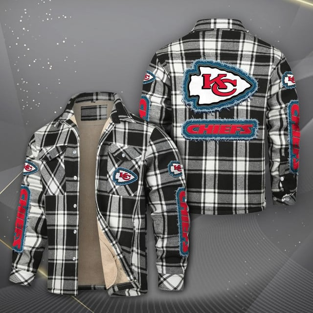PREMIUM CLASSIC NFL X KCC Casual Cotton Fleece Jackets NDT TDT