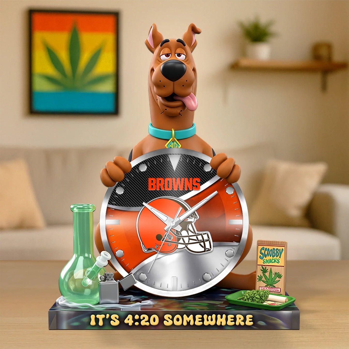 PREMIUM DESK CLOCK PLANQUE X CLE NDT NHM