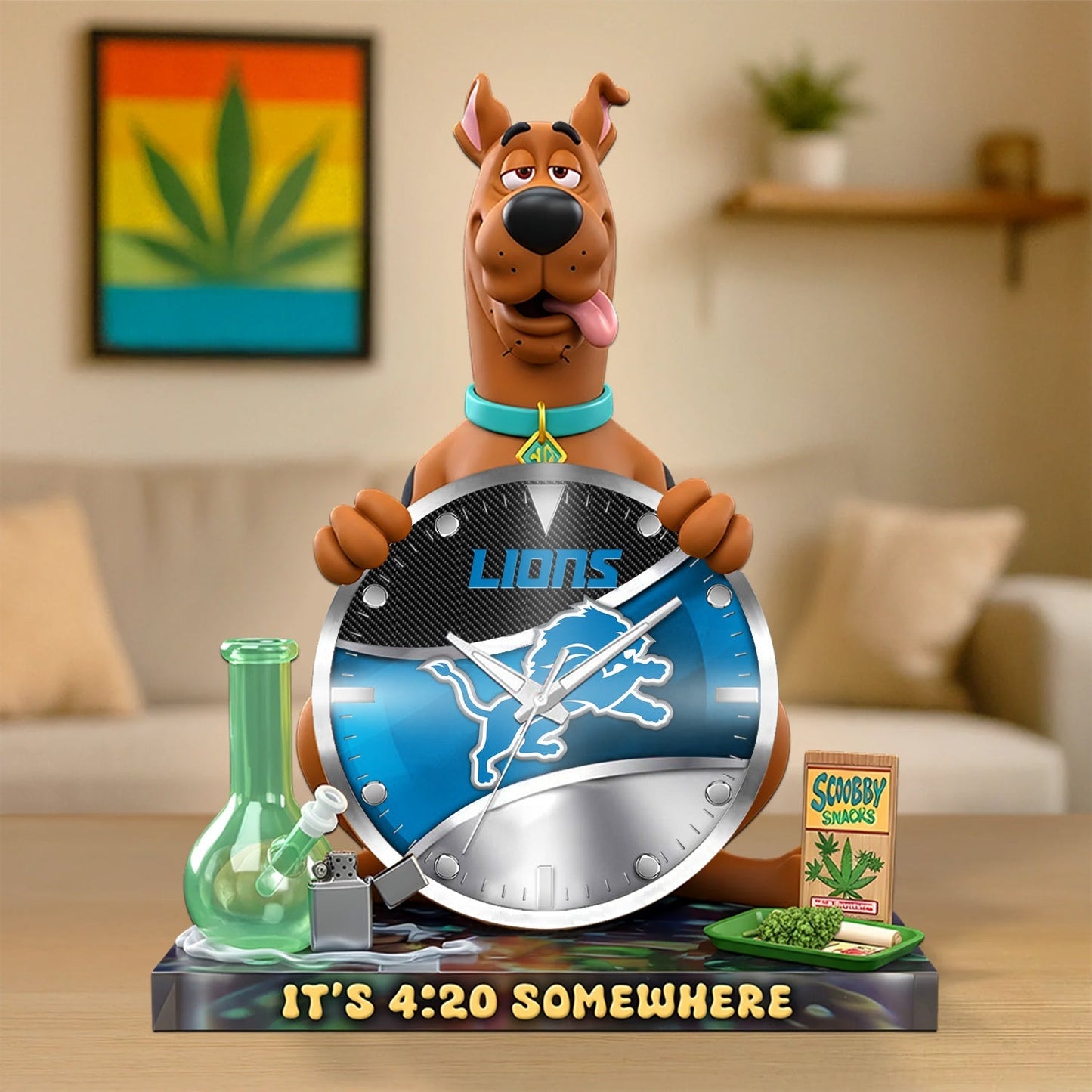 PREMIUM DESK CLOCK PLANQUE X DET NDT NHM