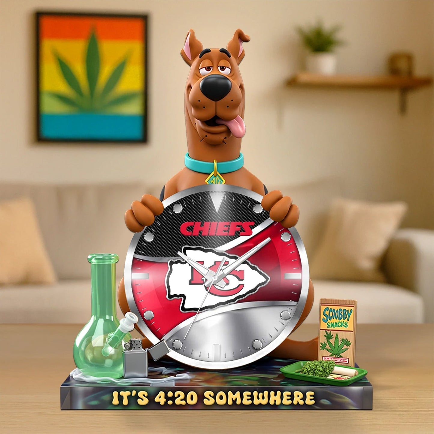 PREMIUM DESK CLOCK PLANQUE X KCC NDT NHM