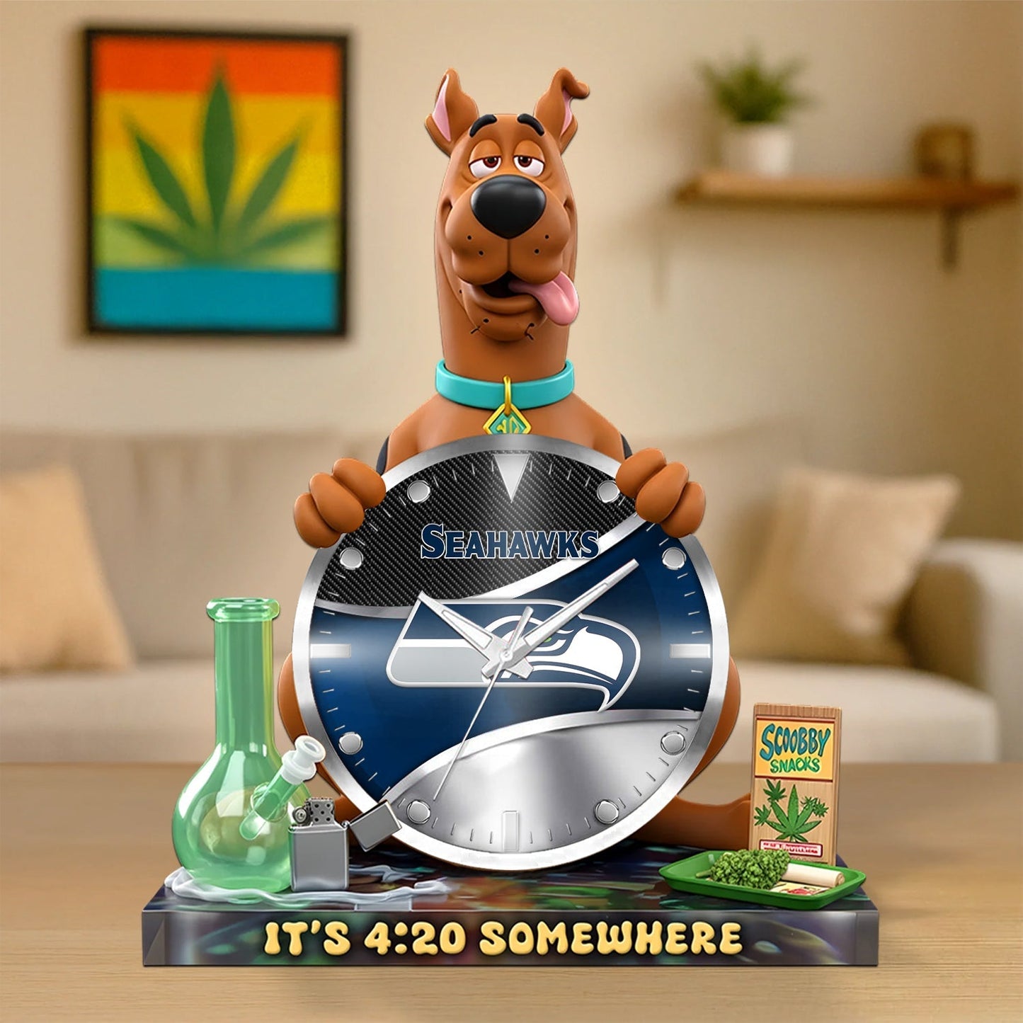 PREMIUM DESK CLOCK PLANQUE X SEA NDT NHM