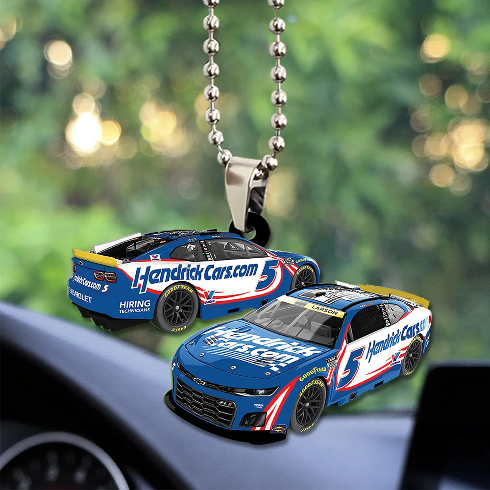 Premium Kyle Larson NASCAR Cup Series Champion 2025 Acrylic Car Ornament V4 NMD TTV