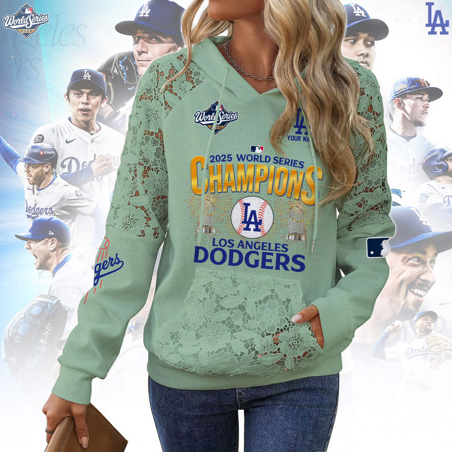 PREMIUM MLB X LAD WOMEN SHIRT CHAMPION NDT TDT 2025