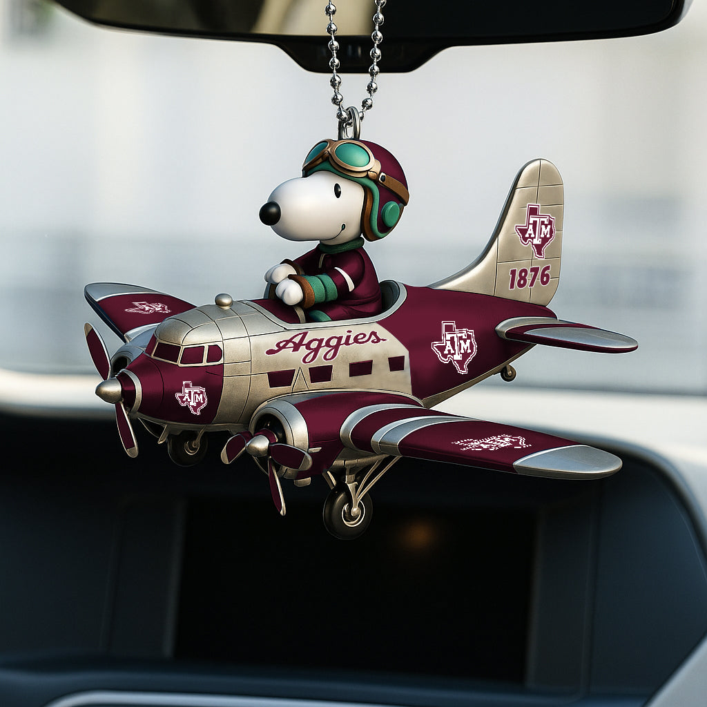 Premium NCAA A&M x SNP Car Ornament V1 NMD NHM