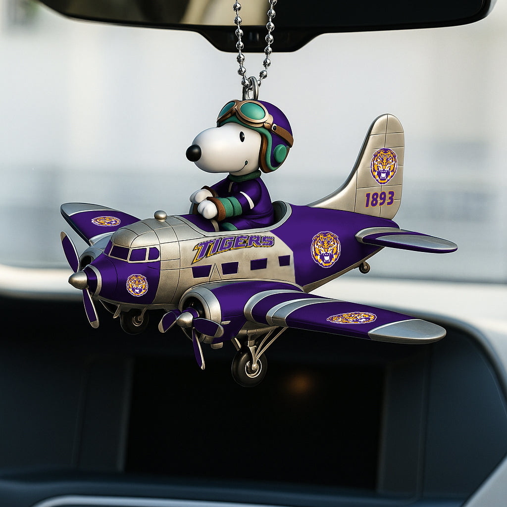 Premium NCAA LSU x SNP Car Ornament V1 NMD NHM