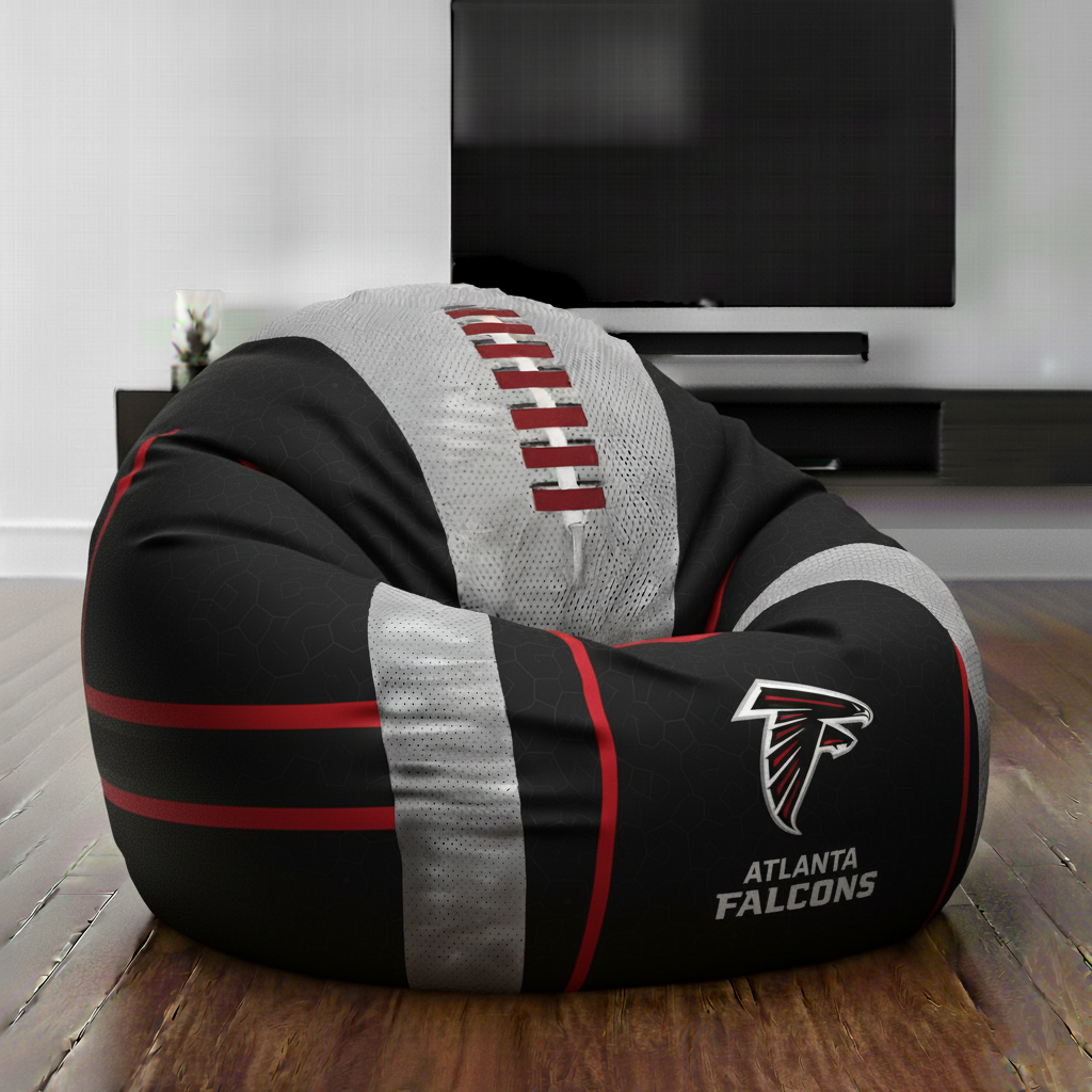 Premium NFL ATL Lounge Bean Chair V1 NMD TTV