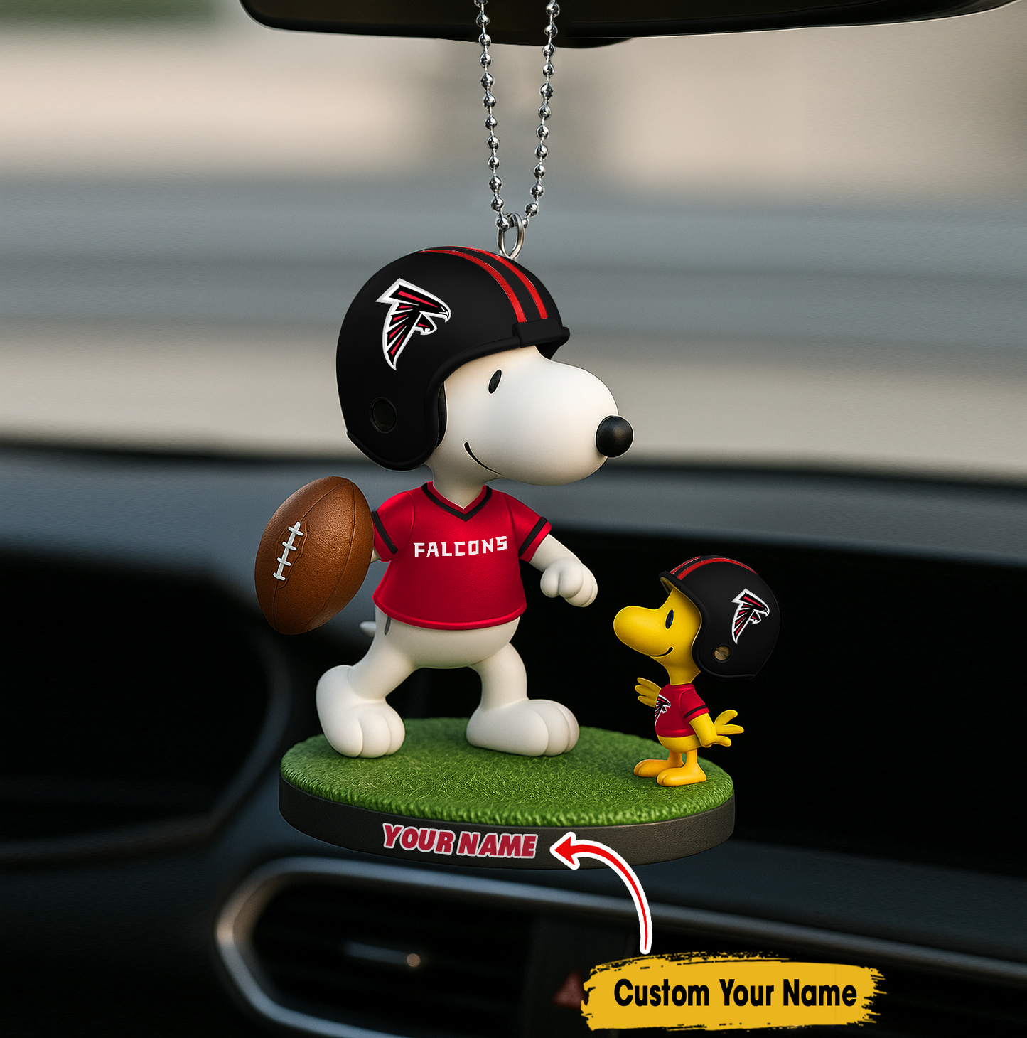Premium NFL ATL x SNP Car Ornament V4 NMD TTV