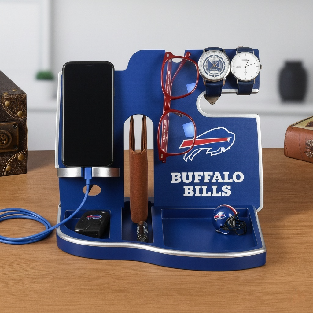 Premium NFL BUF Desktop Storage Stand V1 NMD TTV