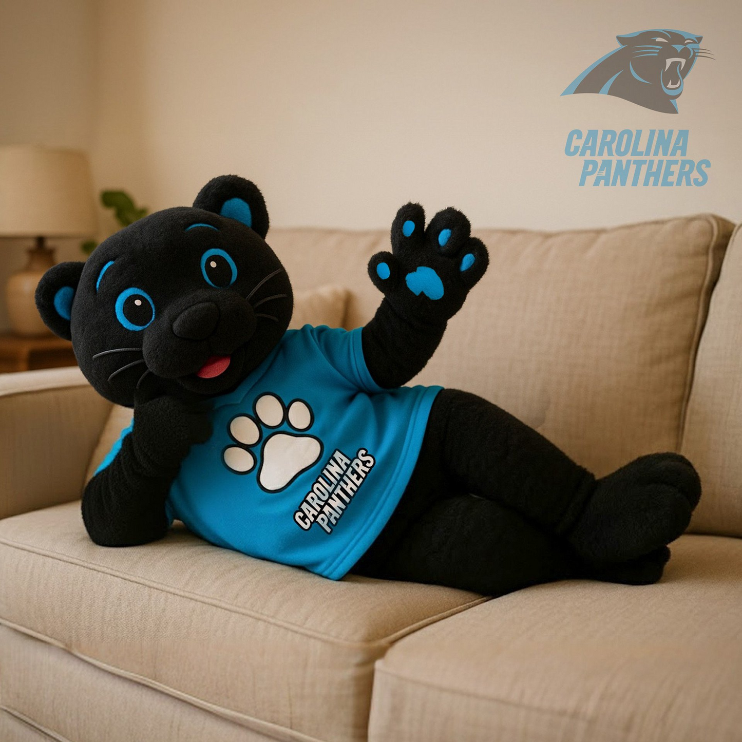 Premium NFL CAR Mascot Plush Pillow V1 NMD TTV