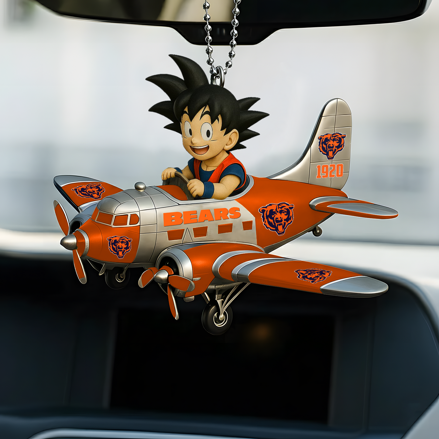 Premium NFL CHI x SGK Car Ornament DatND DVT