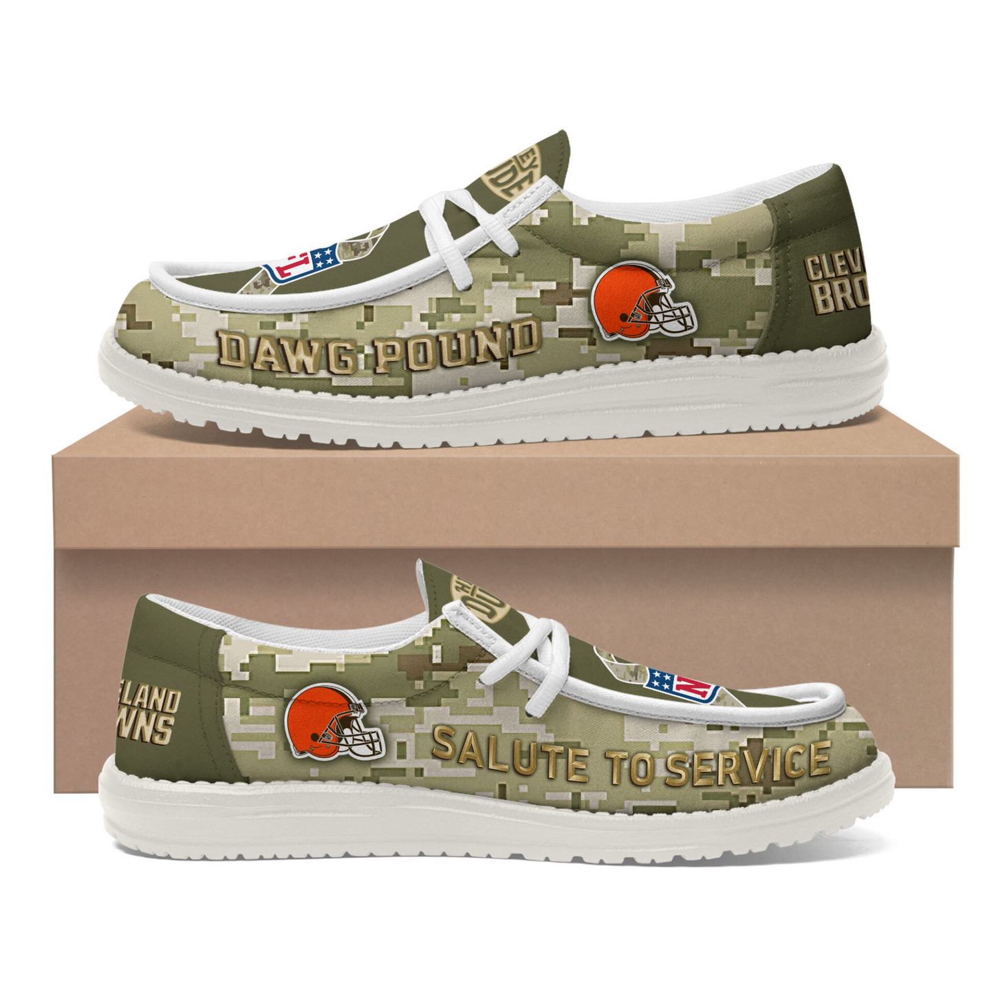 Premium NFL CLE Salute to Service Loafer V2 NMD TTV