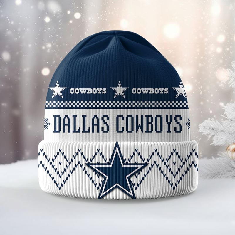 Premium NFL DAL Beanie Hat V1 NMD TTV