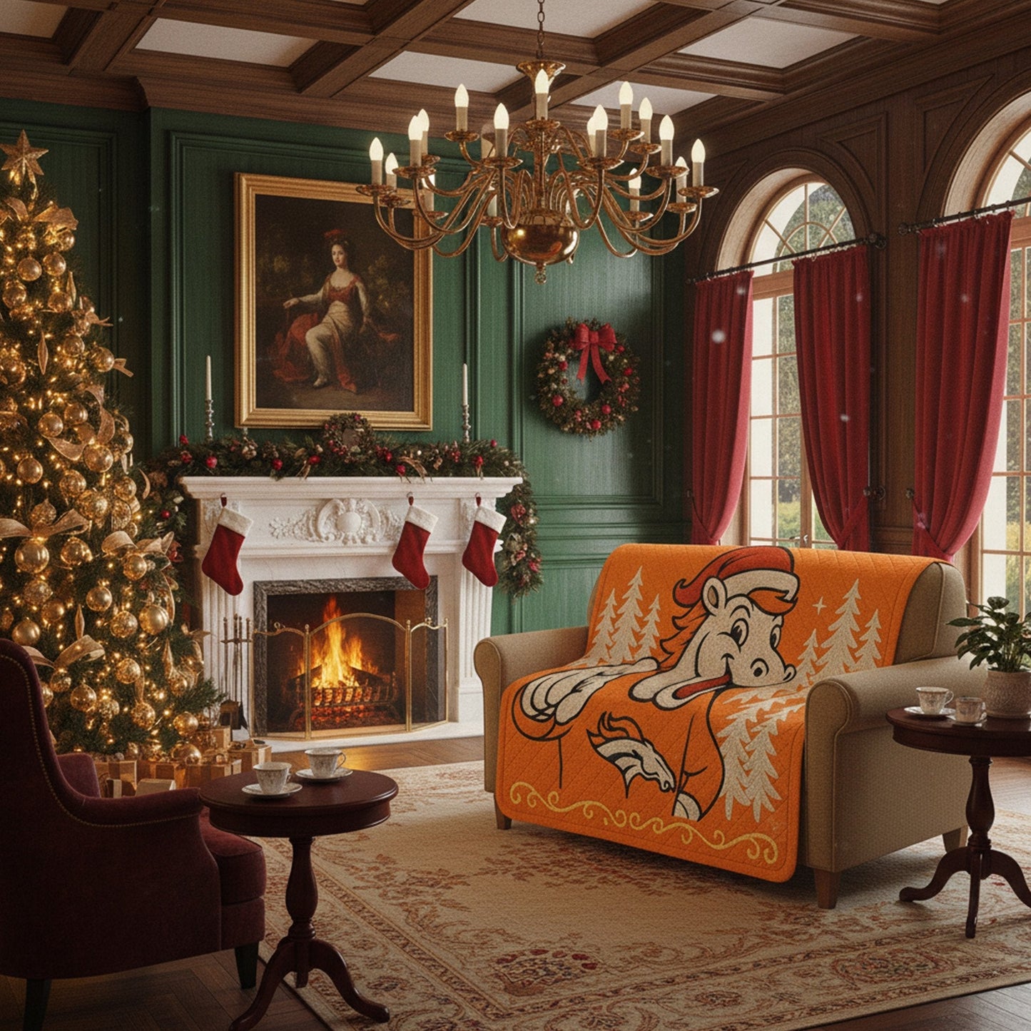 Premium NFL DEN Fleece Blanket V2 NMD NHM