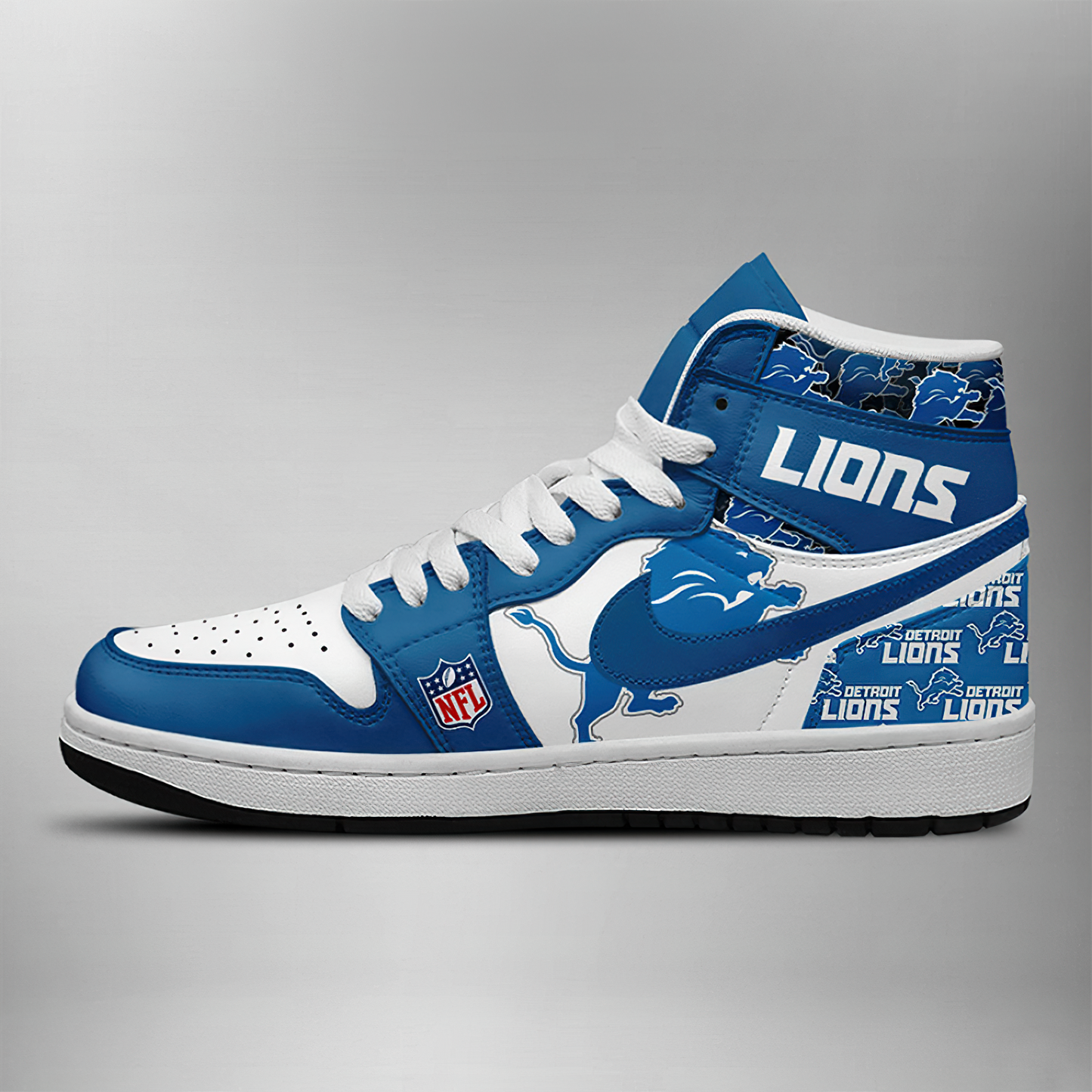 Premium NFL DET Classic High-Top Sneaker V1 NMD 111125 TTV