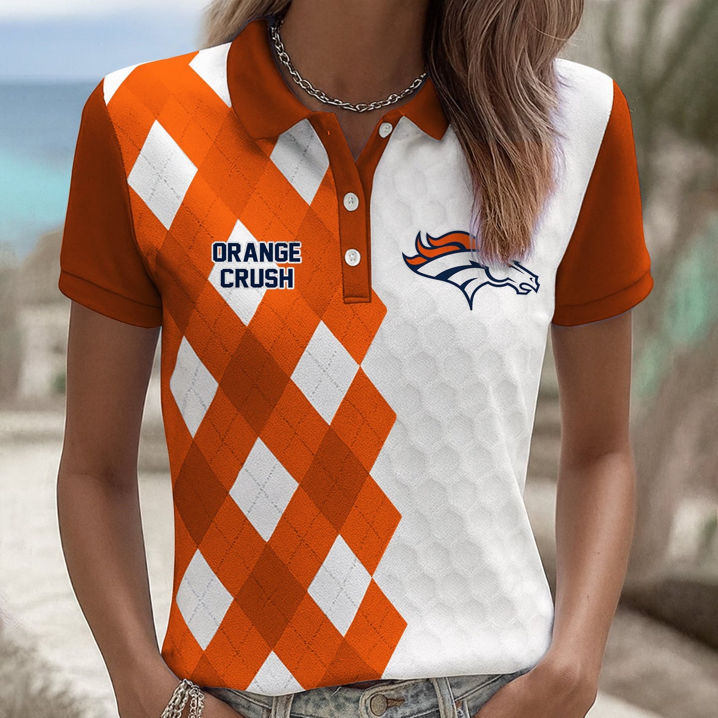 Premium NFL DVBC Women Polo Shirt V1 NMD NHM