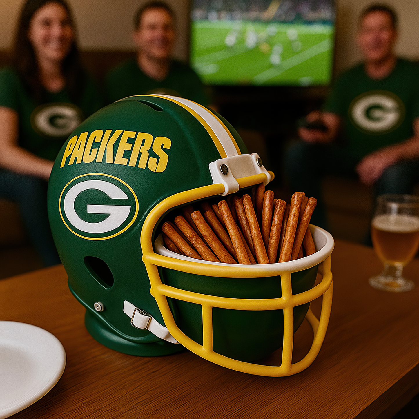 Premium NFL GB Legacy Football Helmet Snack Bowl V1 NMD TTV