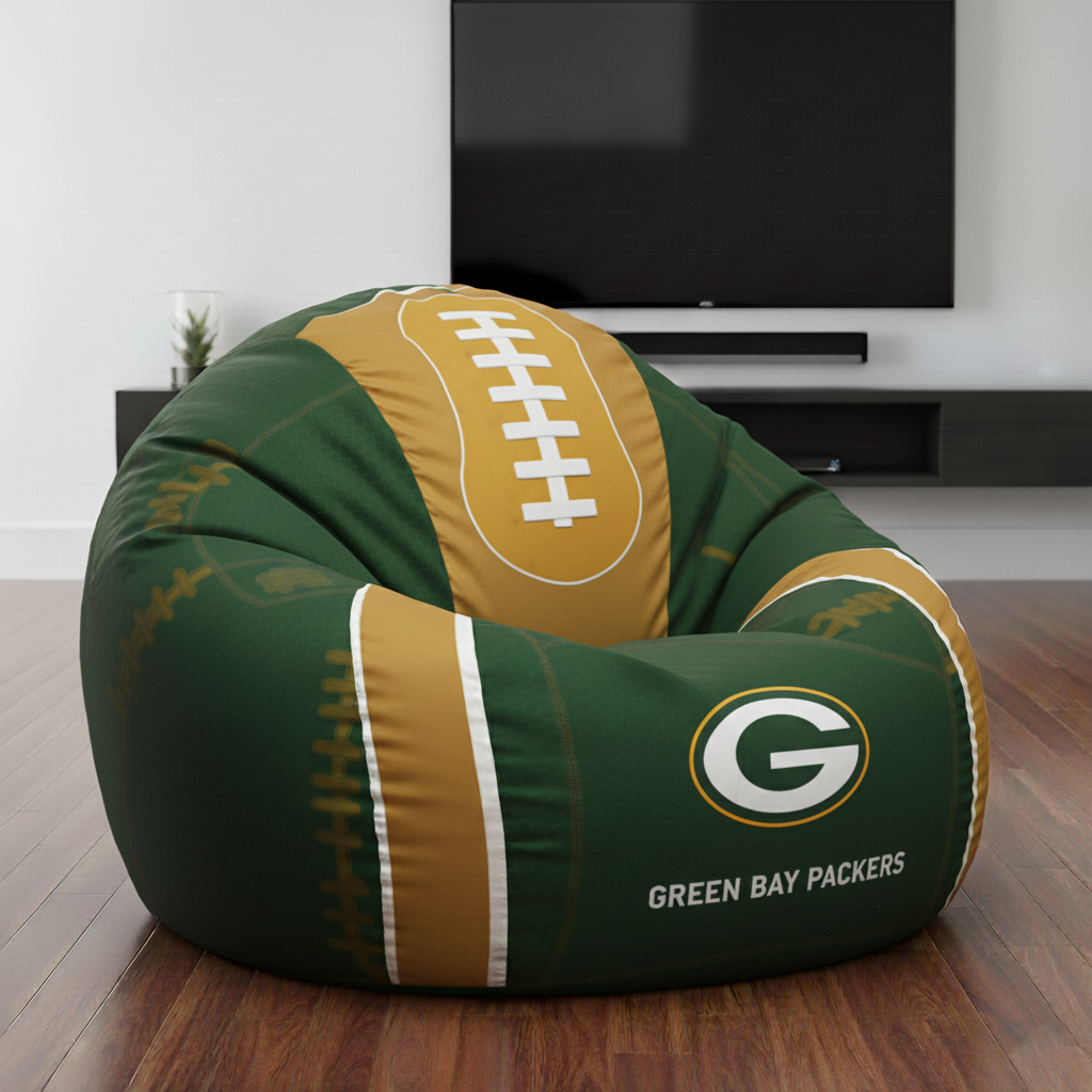 Premium NFL GB Lounge Bean Chair V1 NMD TTV