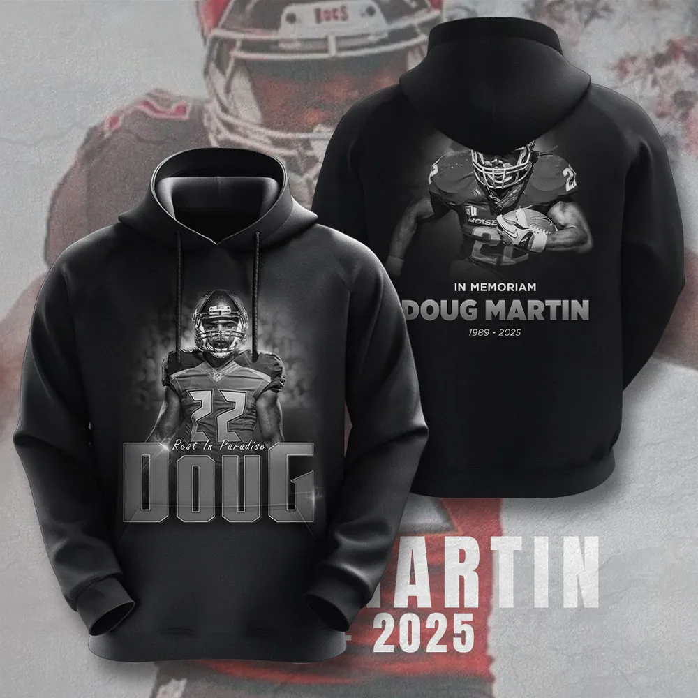 Premium NFL In Memory Of Doug Martin T-Shirt V5 NMD TTV