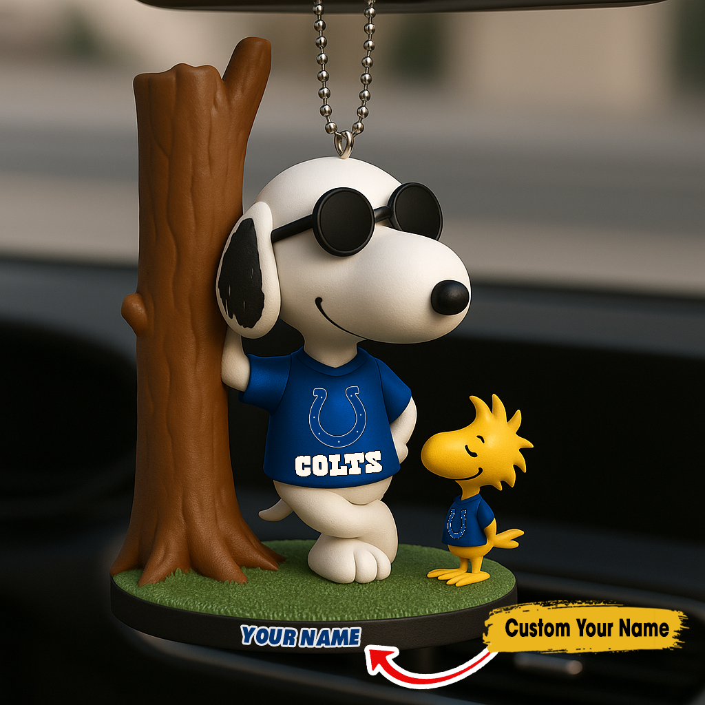 Premium NFL IND x SNP Car Ornament V5 NMD TTV