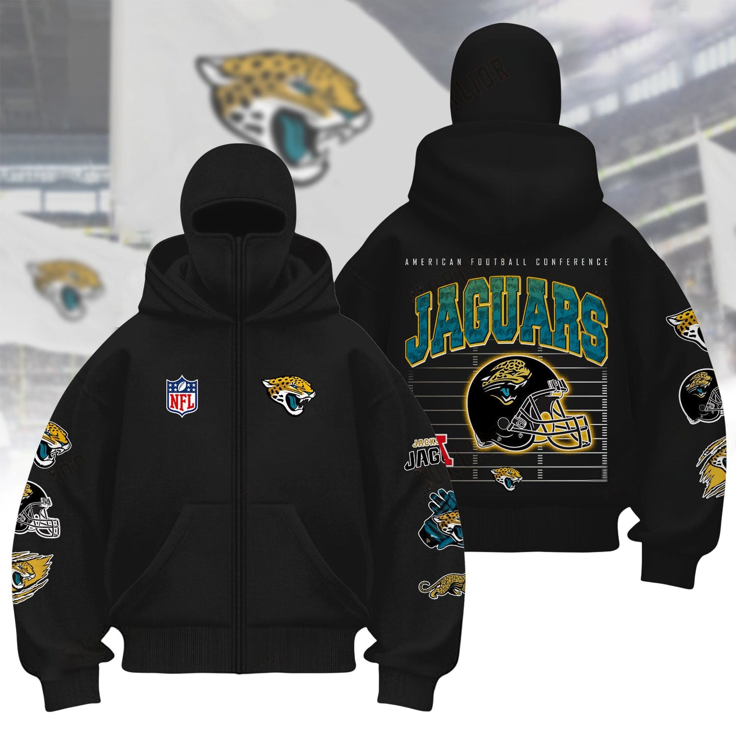 Premium NFL JAC Hoodie Balaclava V1 NMD NHM