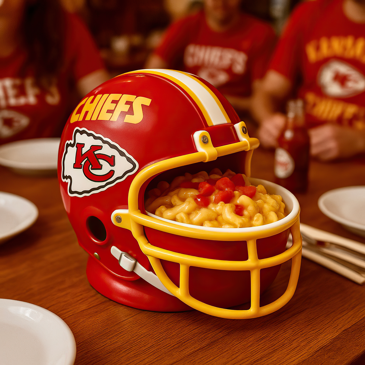 Premium NFL KC Legacy Football Helmet Snack Bowl V1 NMD TTV