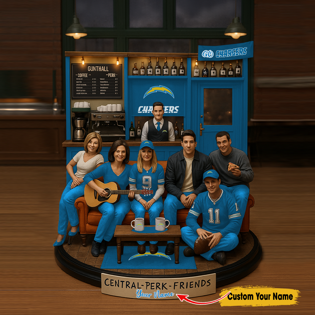 Premium NFL LAC x FR Acrylic Plaque V3 NMD TTV