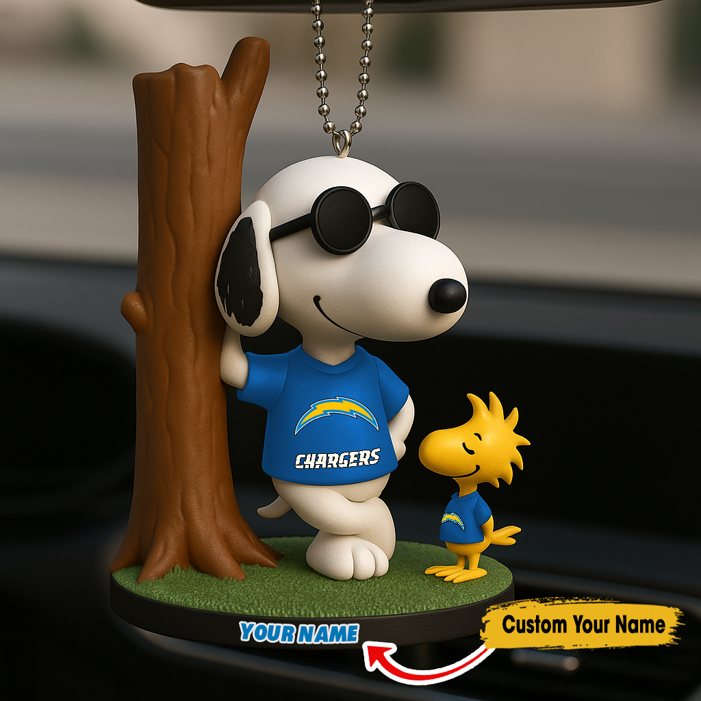 Premium NFL LAC x SNP Car Ornament V5 NMD TTV