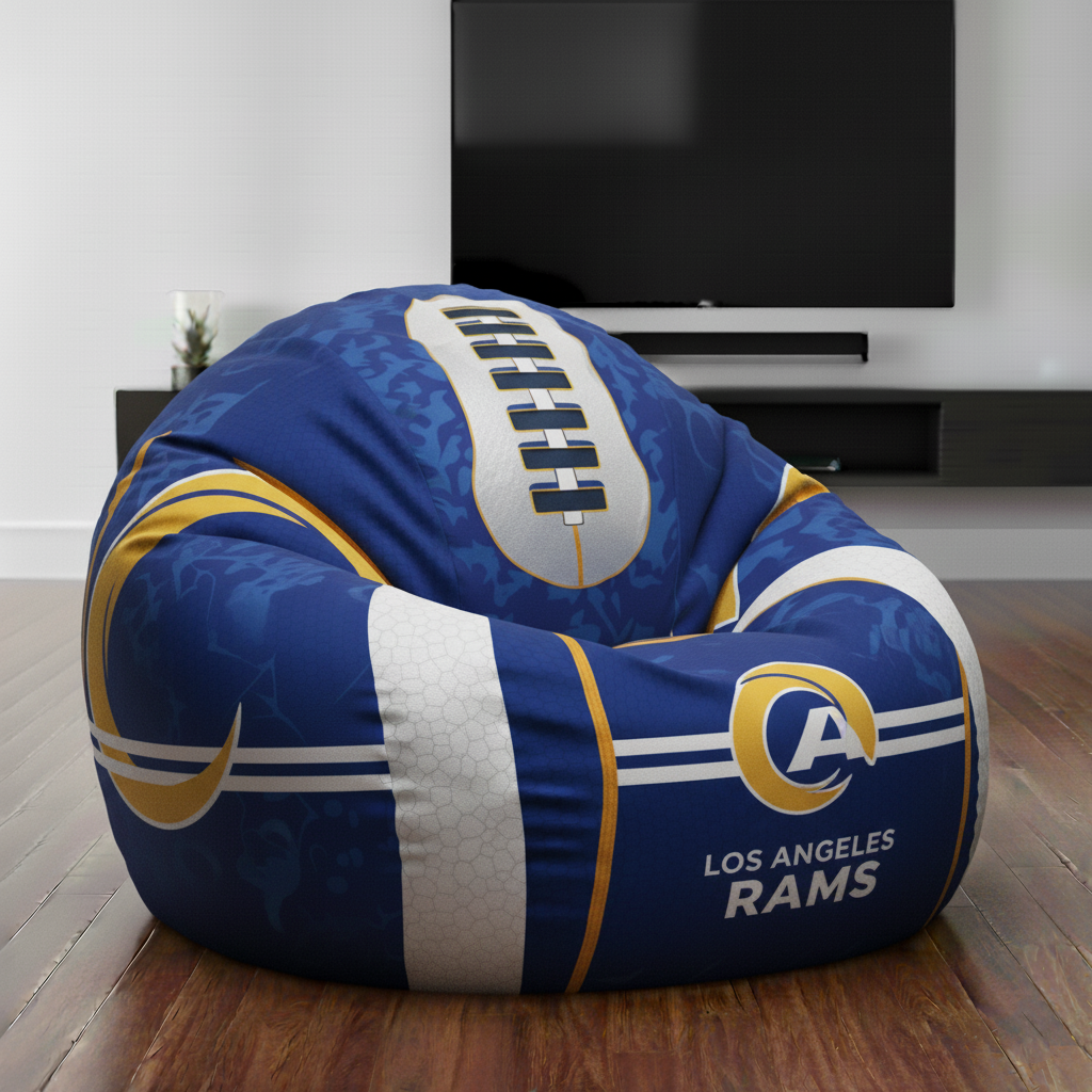 Premium NFL LAR Lounge Bean Chair V1 NMD TTV