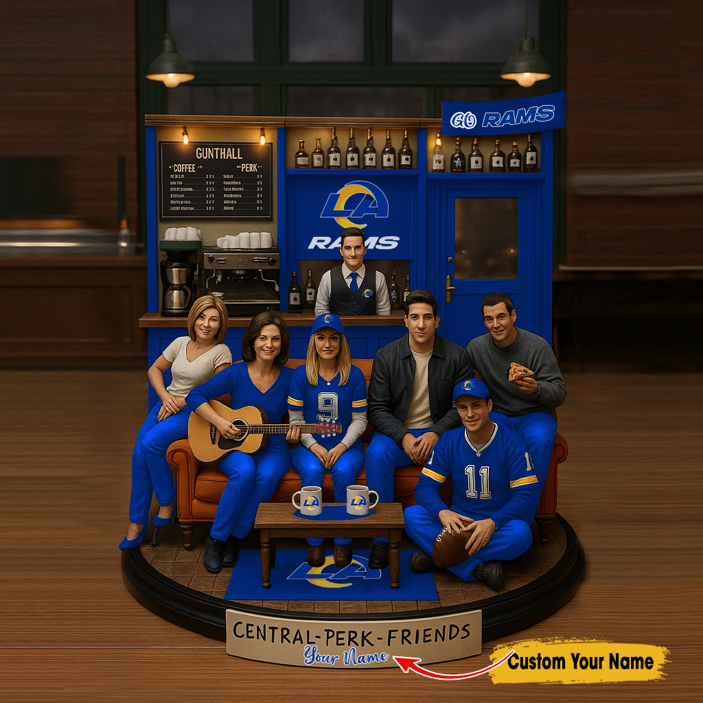 Premium NFL LAR x FR Acrylic Plaque V3 NMD TTV