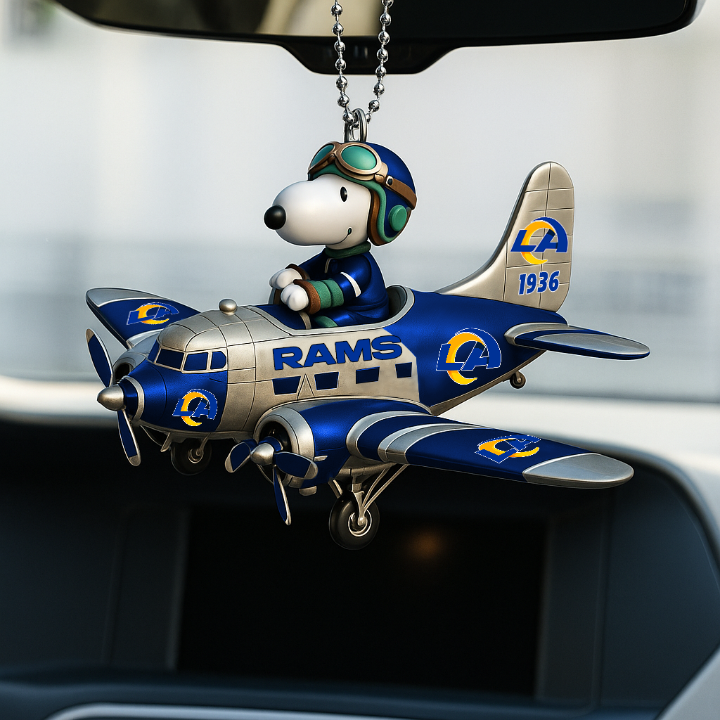 Premium NFL LAR x SNP Car Ornament V1 NMD TTV