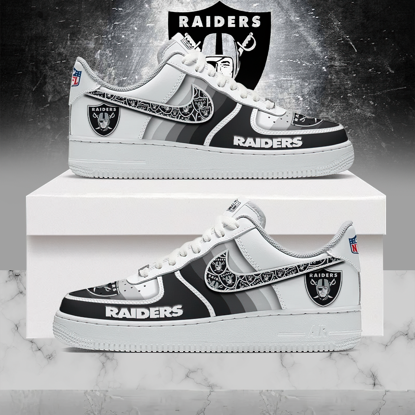 Premium NFL LV Multicolor AF1 Sneaker V1 NMD25 TTV