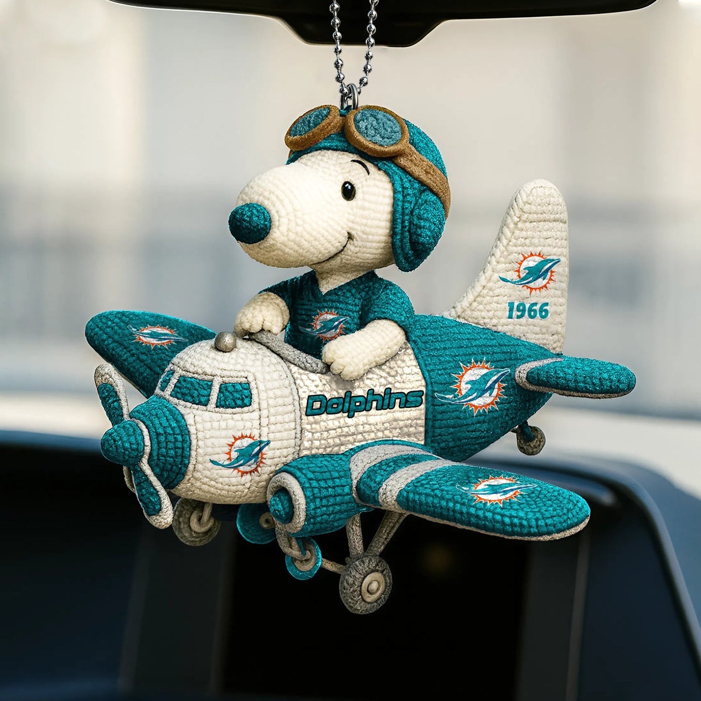 Premium NFL MIA x SNP Knitted Car Ornament V6 NMD NHM