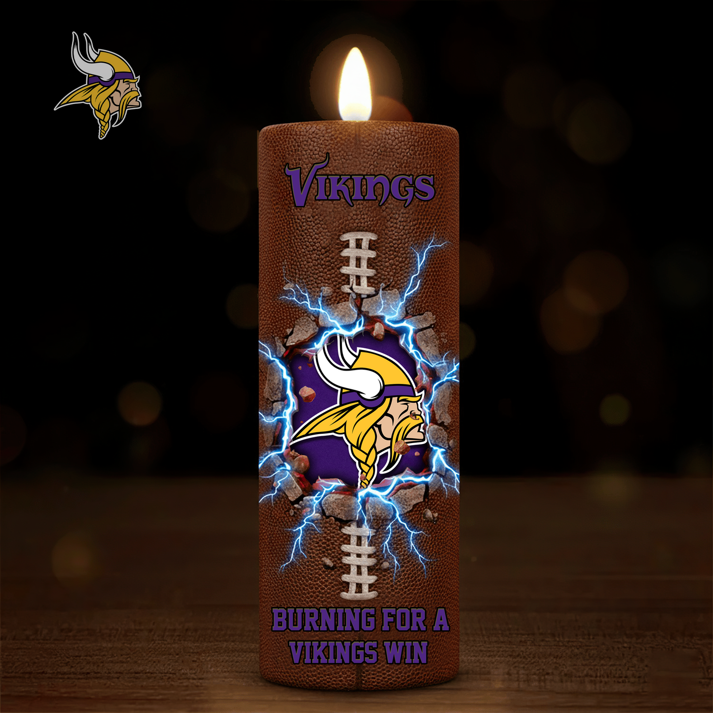 Premium NFL MIN Victory Candle V1 NMD TTV