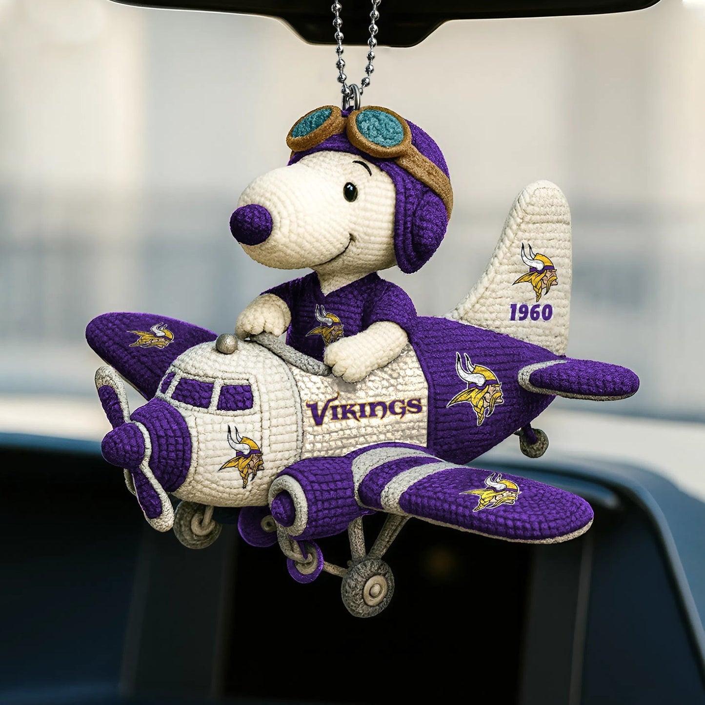 Premium NFL MIN x SNP Knitted Car Ornament V6 NMD NHM
