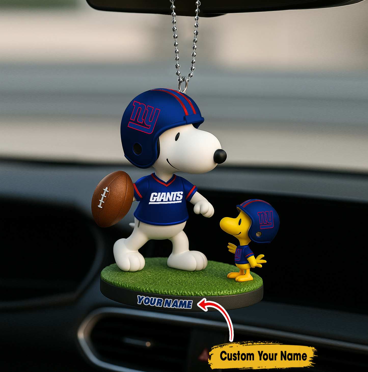 Premium NFL NYG x SNP Car Ornament V4 NMD TTV