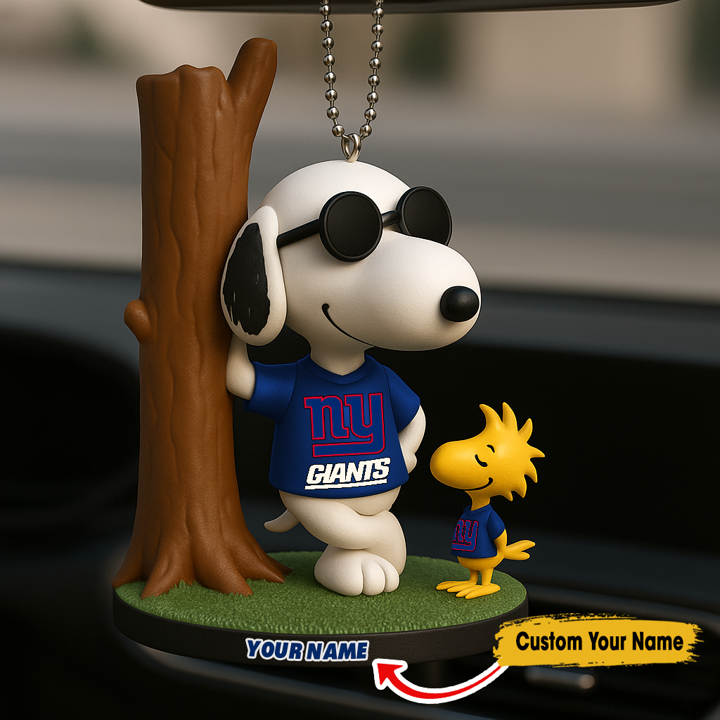 Premium NFL NYG x SNP Car Ornament V5 NMD TTV