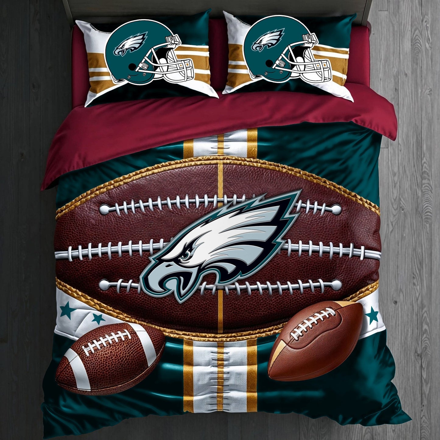 Premium NFL PHI Piece Bedding Set V1 NMD NHM