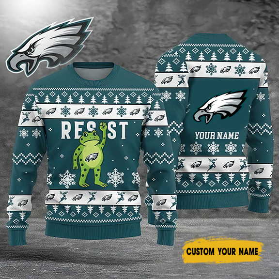 Premium NFL PHI Ugly Sweater V1 NMD TTV