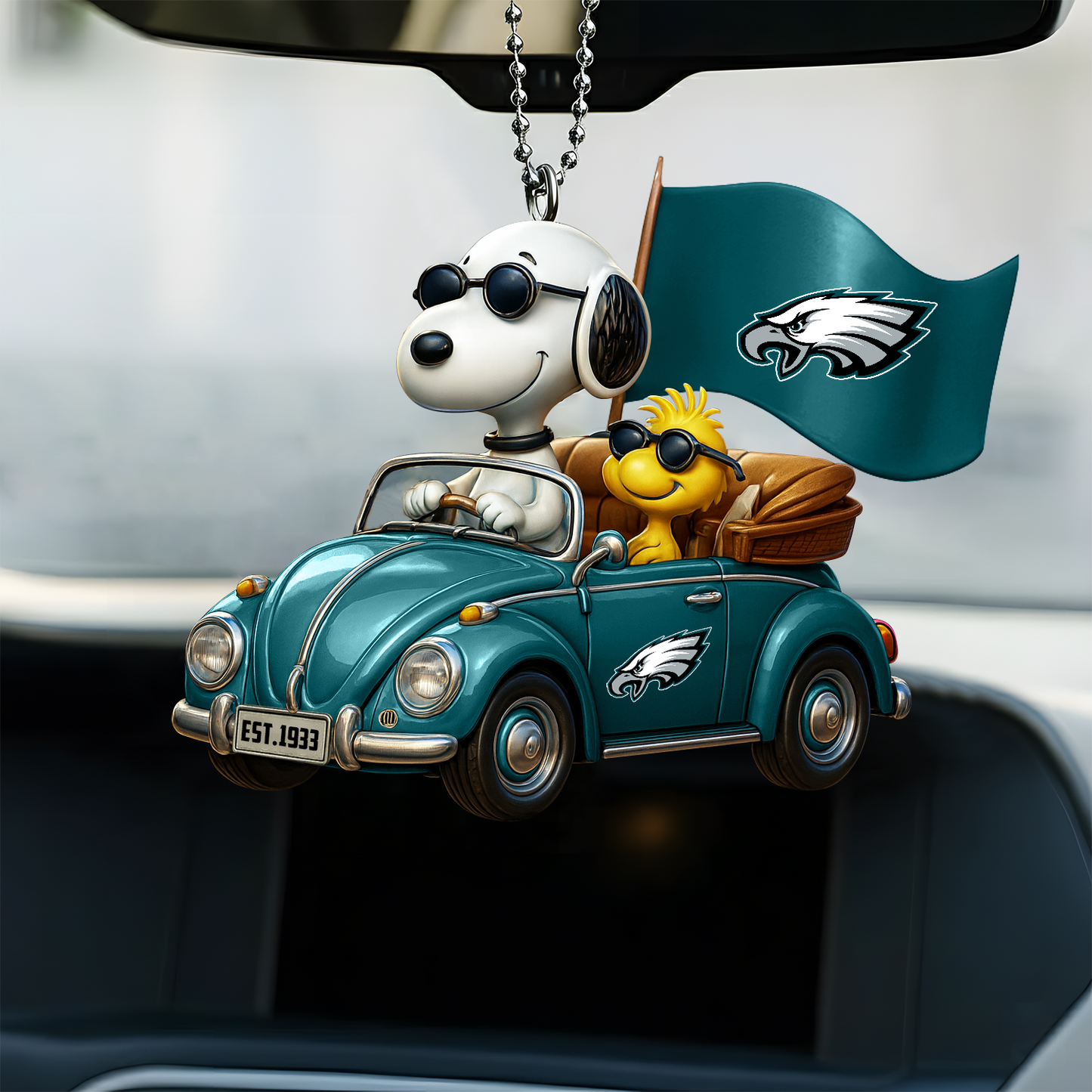 Premium NFL PHI x SNP Car Ornament DatND DVT