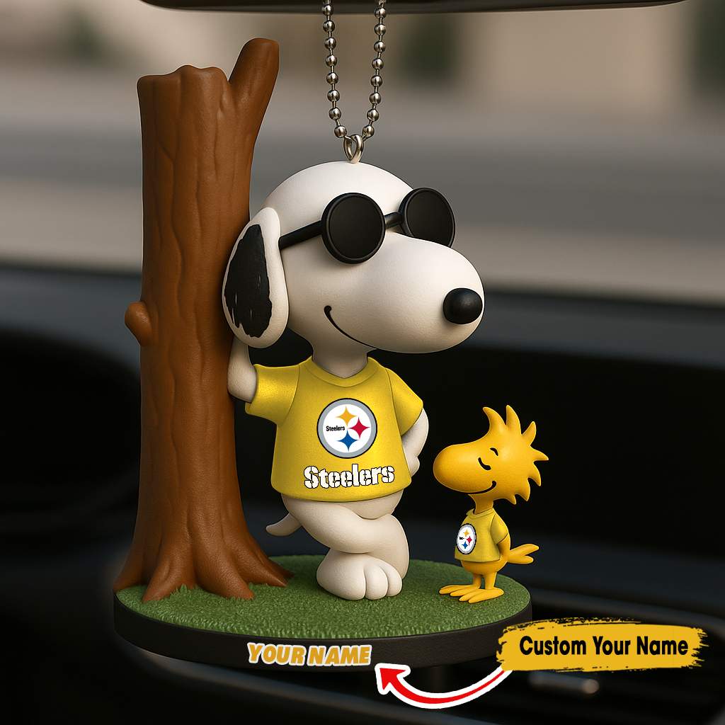 Premium NFL PIT x SNP Car Ornament V5 NMD TTV